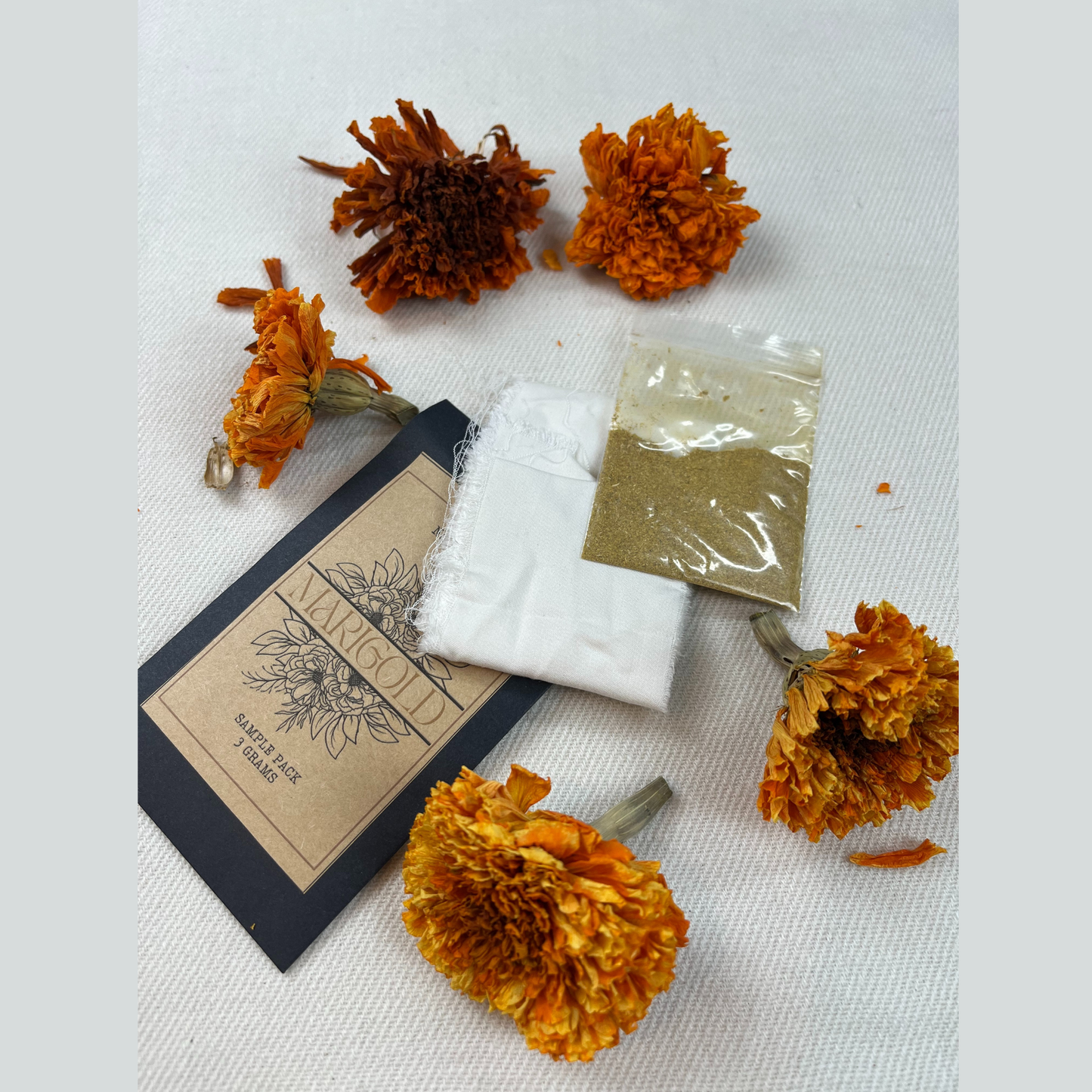 Natural Dye + Rust Printing Bandana Kit