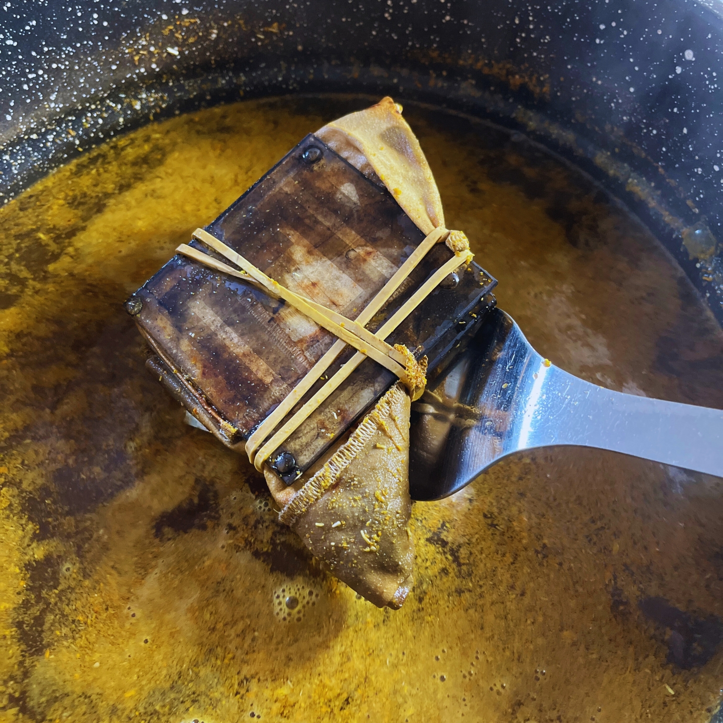 Natural Dye + Rust Printing Bandana Kit