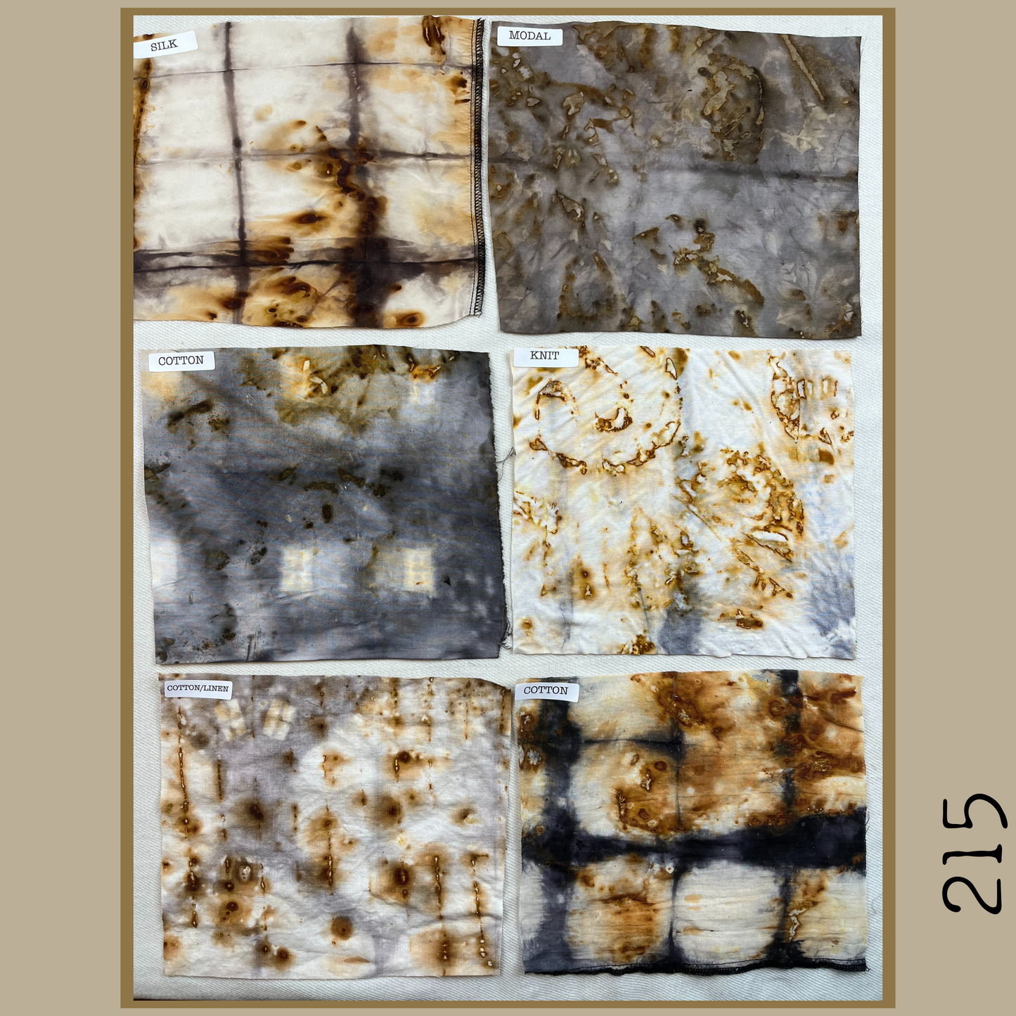 Naturally Dyed Fabric Bundle 